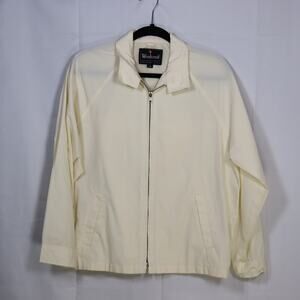 Windcrest Cream Lightweight Zip Jacket Size M